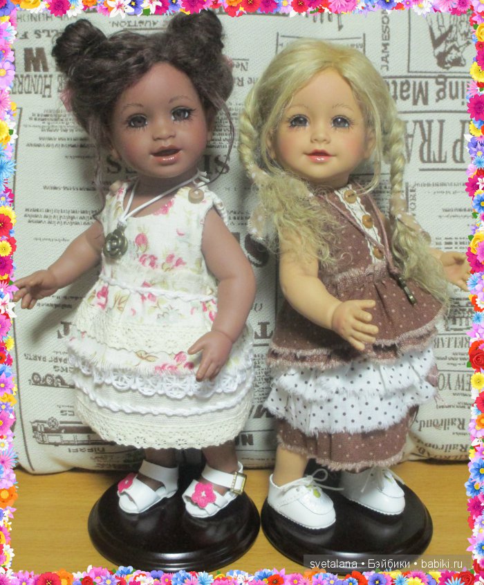 Боня и Тоня. Шоколадка и карамелька. Мини Адорочки