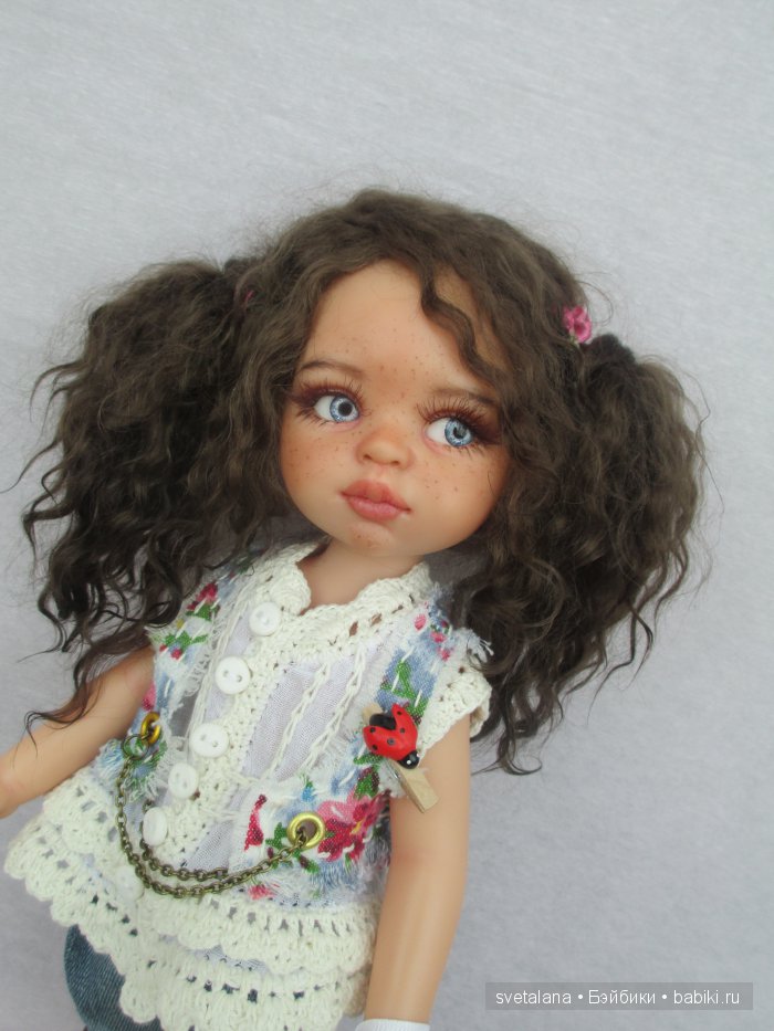 Анютка. ООАК куклы Паола Рейна
