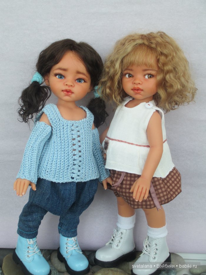 Эмили и Стефания. ООАК кукол Хуан Антонио