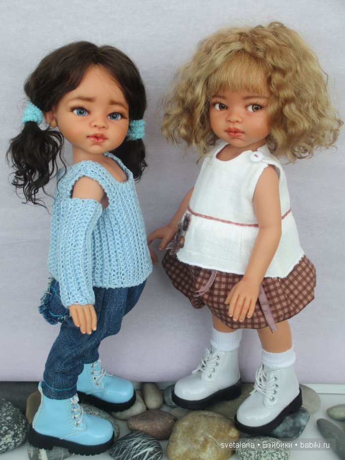 Эмили и Стефания. ООАК кукол Хуан Антонио