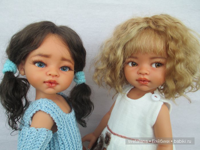 Эмили и Стефания. ООАК кукол Хуан Антонио