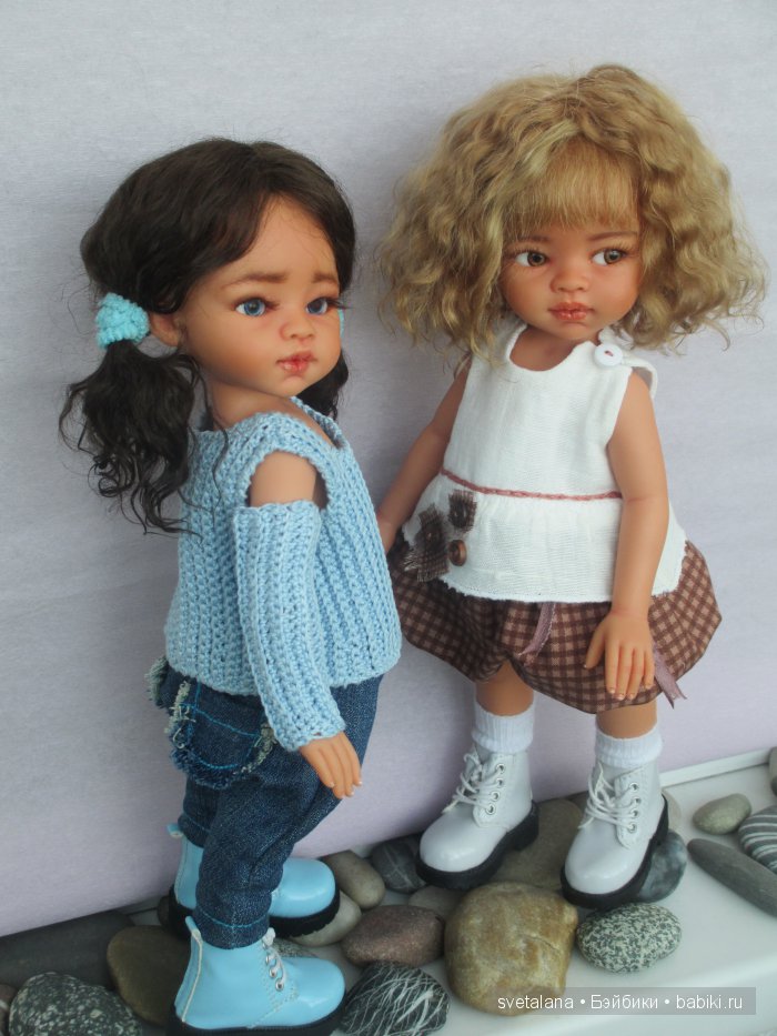 Эмили и Стефания. ООАК кукол Хуан Антонио