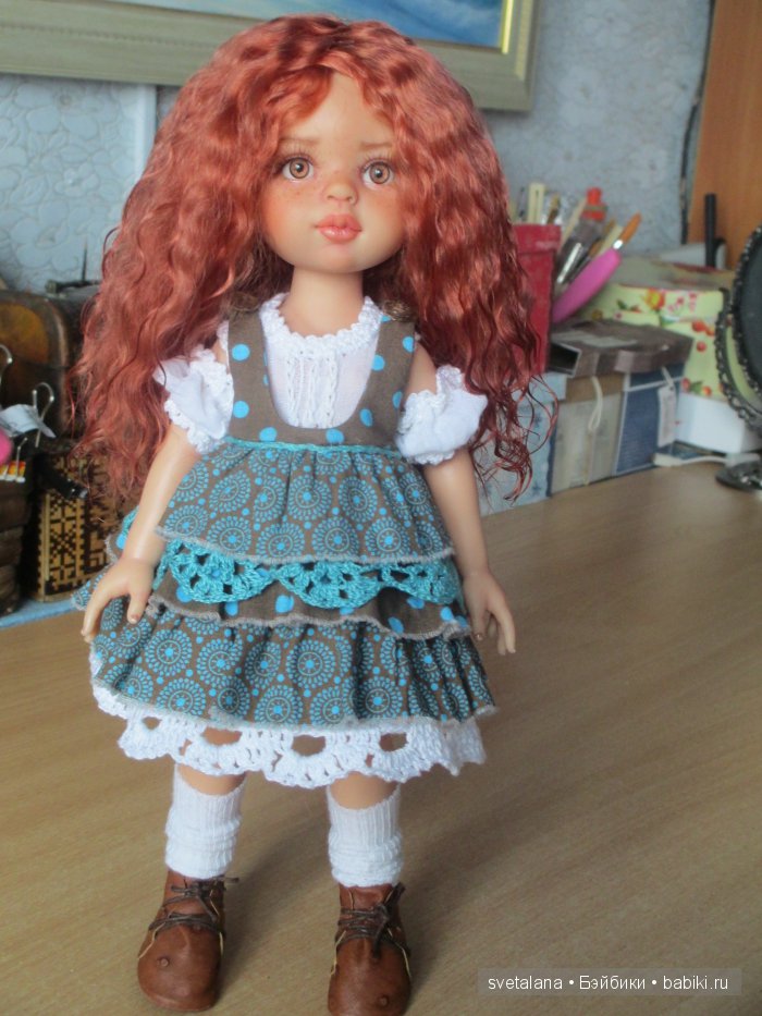 Настя. ООАК куклы Паола Рейна (фото 9)