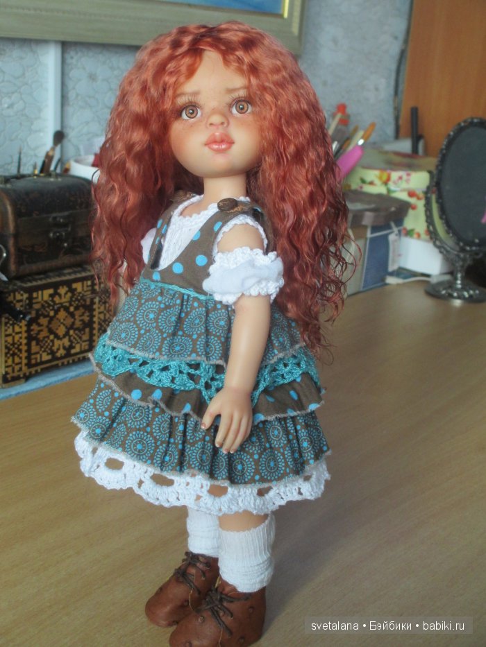 Настя. ООАК куклы Паола Рейна (фото 8)