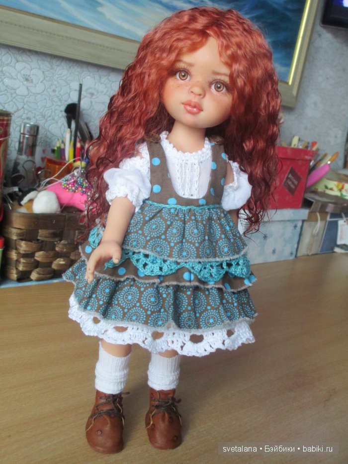 Настя. ООАК куклы Паола Рейна