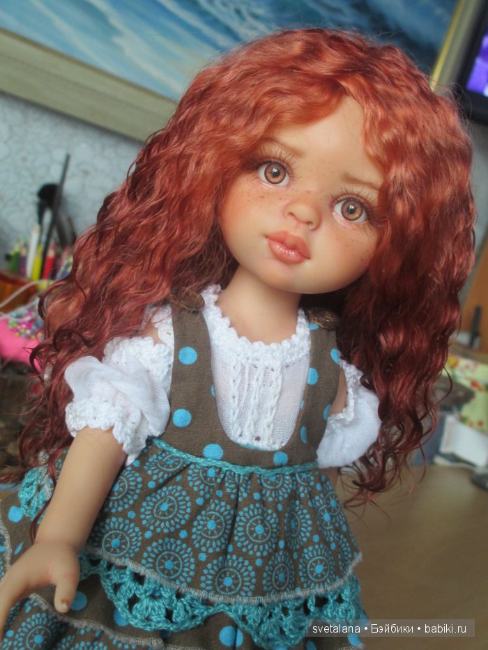 Настя. ООАК куклы Паола Рейна