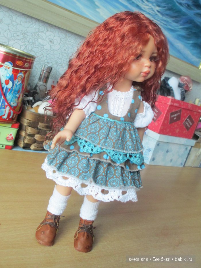 Настя. ООАК куклы Паола Рейна