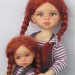 Сестрички. Даша и Саша. ООАК куклы Паола Рейна