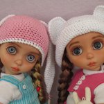 Боня и Буся - ООАК кукол Disney Animators Рапунцель