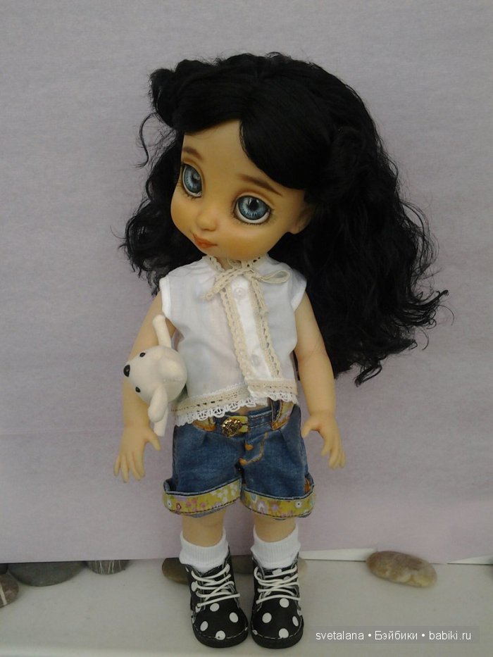 Беки - ООАК куклы Disney Animators Белоснежка (фото 5)