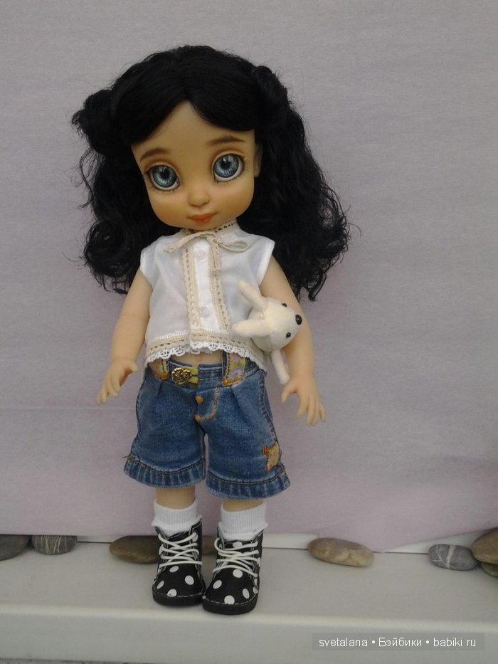 Беки - ООАК куклы Disney Animators Белоснежка (фото 9)