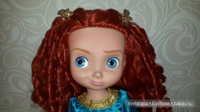 Мэри - ООАК кукол Disney Animators Мерида (фото 2)