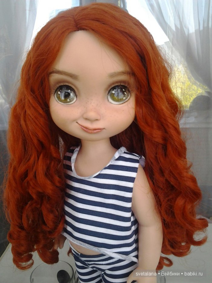 Мэри - ООАК кукол Disney Animators Мерида (фото 3)