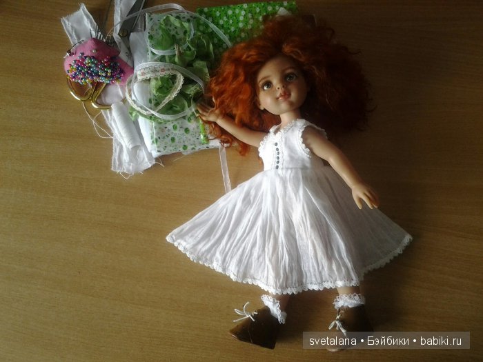 Ульянка. Рыжее чудо. ООАК куколки Паола Рейна (фото 9)