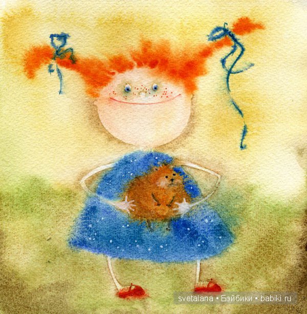 Ульянка. Рыжее чудо. ООАК куколки Паола Рейна (фото 2)