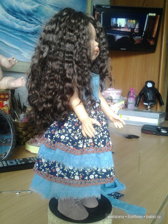 Леся. ООАК куколки Паола Рейна (фото 6)