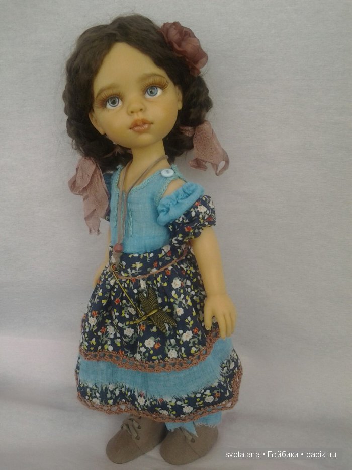 Леся. ООАК куколки Паола Рейна