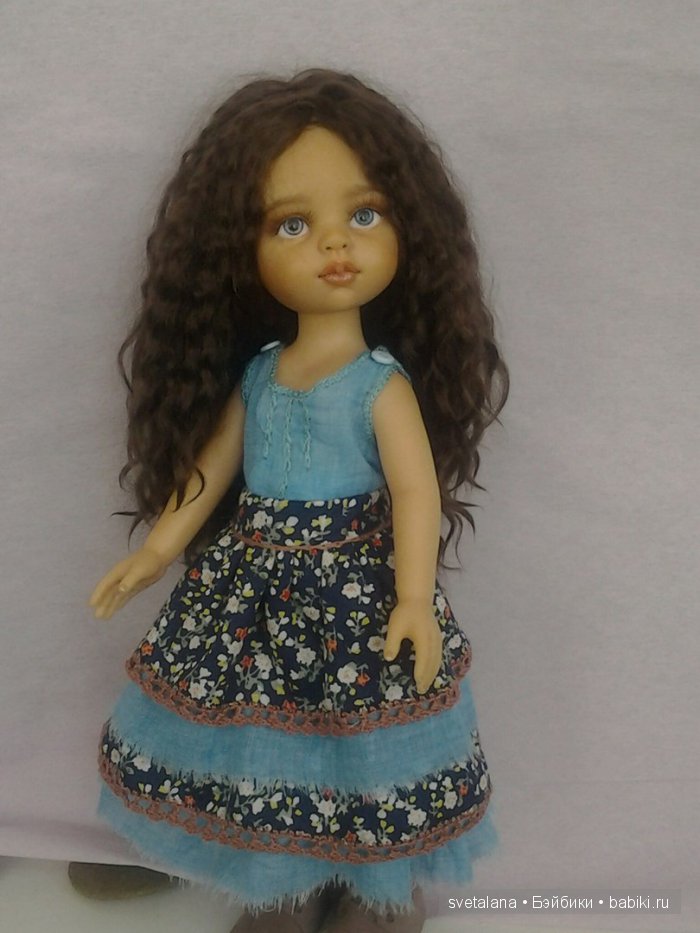 Леся. ООАК куколки Паола Рейна