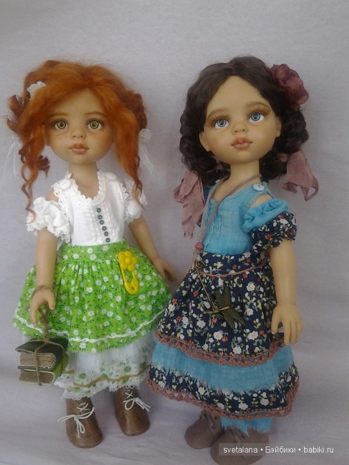 Леся. ООАК куколки Паола Рейна