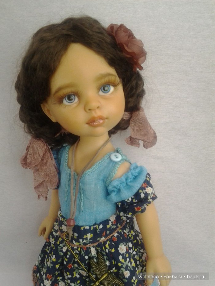 Леся. ООАК куколки Паола Рейна