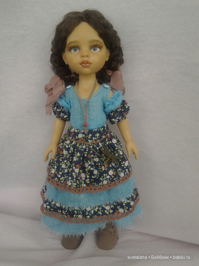 Леся. ООАК куколки Паола Рейна