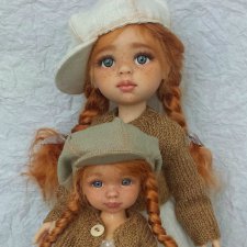 Тася и Ася. Две сестрички,два солнышка. ООАК куклы Паола Рейна