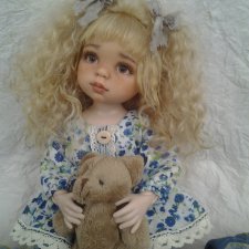 Настена. Малышка ООАК, куклы  от Паола Рейна