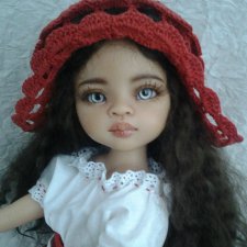 Моя Красная Шапочка. ООАК куколки Паола Рейна