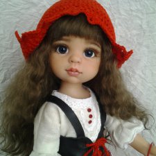 Как Красная шапочка вдохновила на создание еще одной Красной шапочки. ООАК куклы Паола Рейна