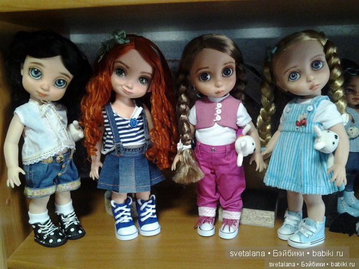 Моя вторая Боня-Бонечка-Бонита ООАК куклы Рапунцель (фото 2)