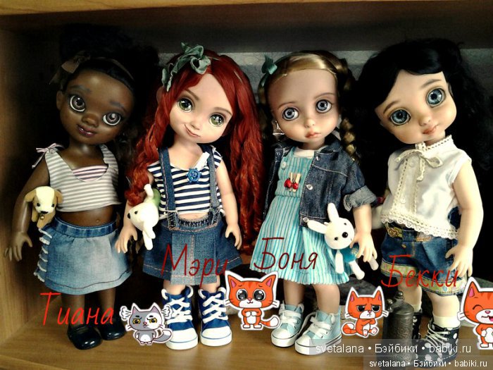 Моя вторая Боня-Бонечка-Бонита ООАК куклы Рапунцель