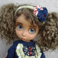 Моя вторая Боня-Бонечка-Бонита ООАК куклы Рапунцель