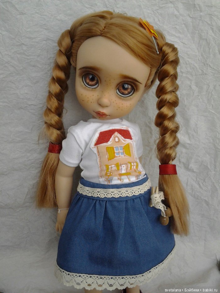 5 превращений в красавиц - ООАК кукол Disney animators collection (фото 5)