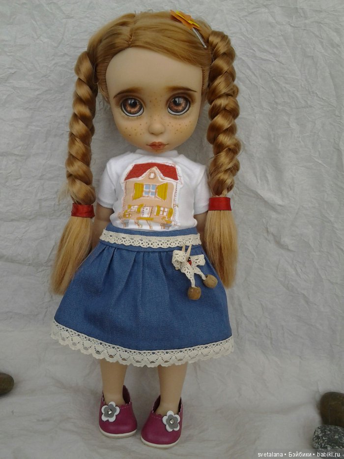 5 превращений в красавиц - ООАК кукол Disney animators collection (фото 4)