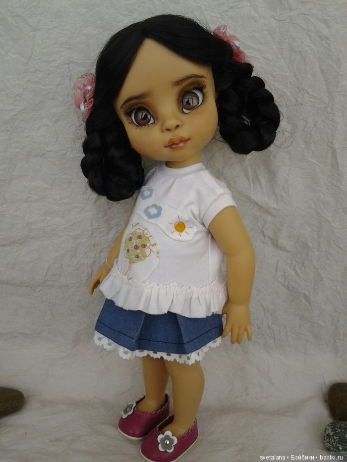 5 превращений в красавиц - ООАК кукол Disney animators collection