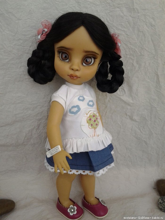 5 превращений в красавиц - ООАК кукол Disney animators collection