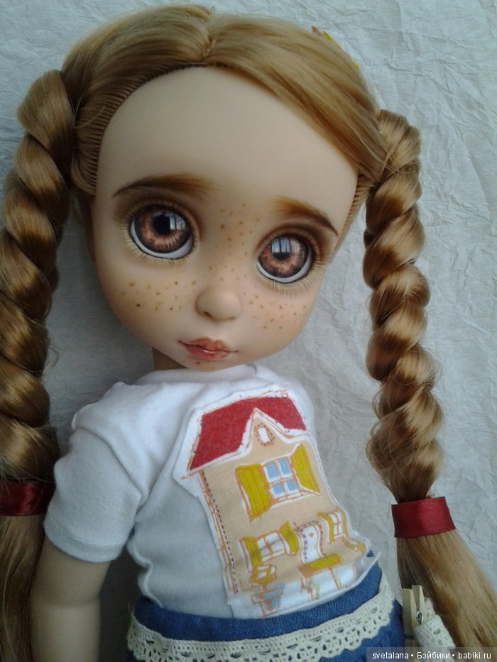 5 превращений в красавиц - ООАК кукол Disney animators collection (фото 3)