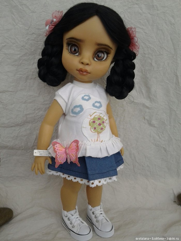 5 превращений в красавиц - ООАК кукол Disney animators collection