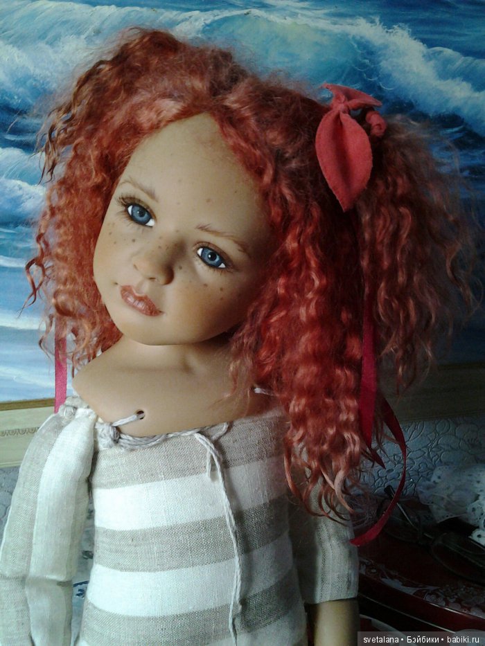Кортни. Девочка-весна. ООАК куклы Courtney Golden Keepsake Company (фото 6)