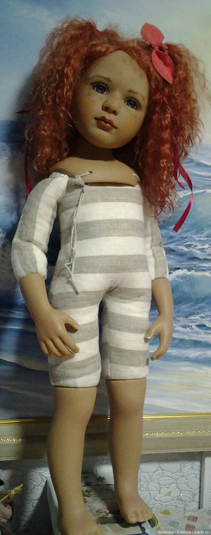 Кортни. Девочка-весна. ООАК куклы Courtney Golden Keepsake Company (фото 4)