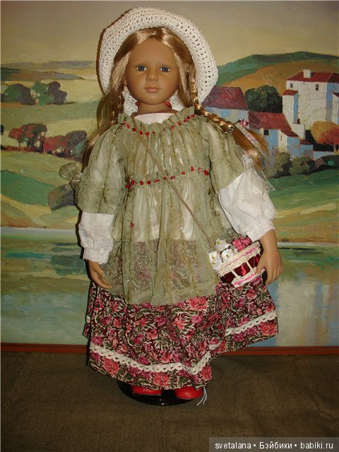 Кортни. Девочка-весна. ООАК куклы Courtney Golden Keepsake Company (фото 2)