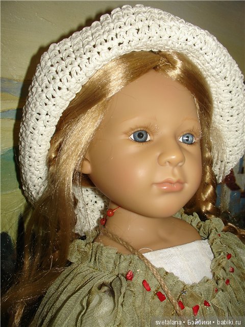 Кортни. Девочка-весна. ООАК куклы Courtney Golden Keepsake Company