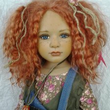 Кортни. Девочка-весна. ООАК куклы Courtney Golden Keepsake Company