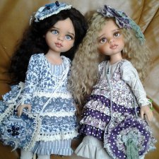 Девочки-Ягодки. ООАК кукол Паола Рейна