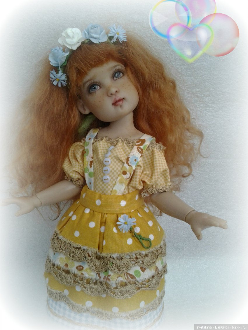 Майя и Беттани. Две солнечные девочки. ООАК