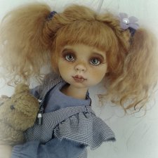 Злата, Златочка. ООАК куклы  Паола Рейна