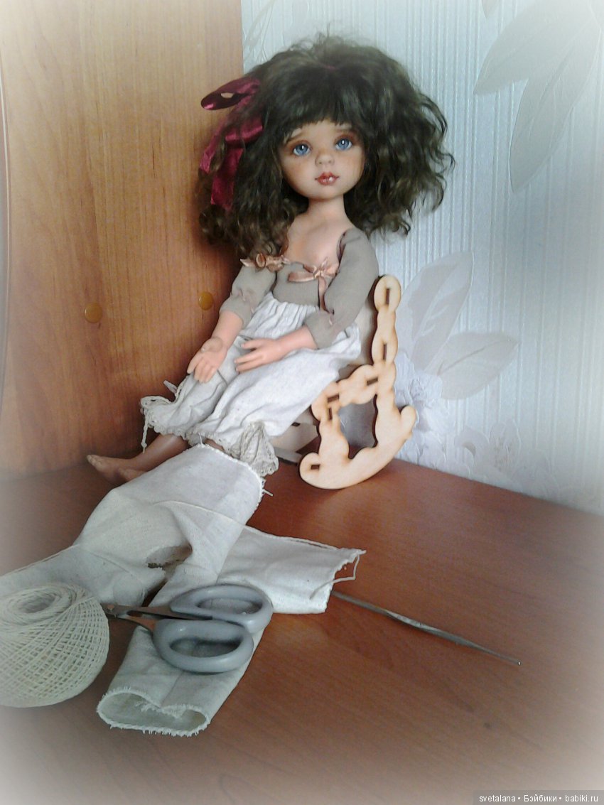 Дуняша. ООАК куколки Паола Рейна (фото 6)