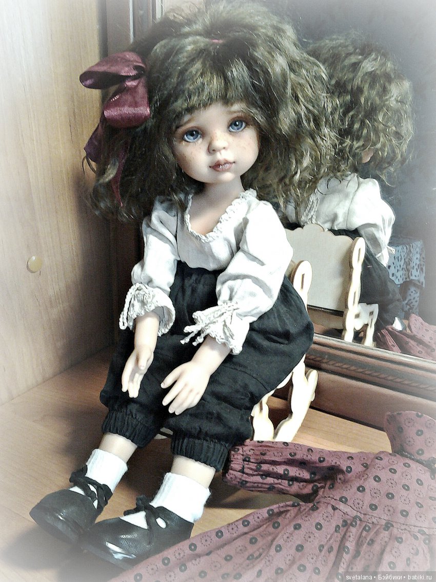 Дуняша. ООАК куколки Паола Рейна (фото 8)