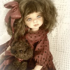 Дуняша. ООАК куколки Паола Рейна