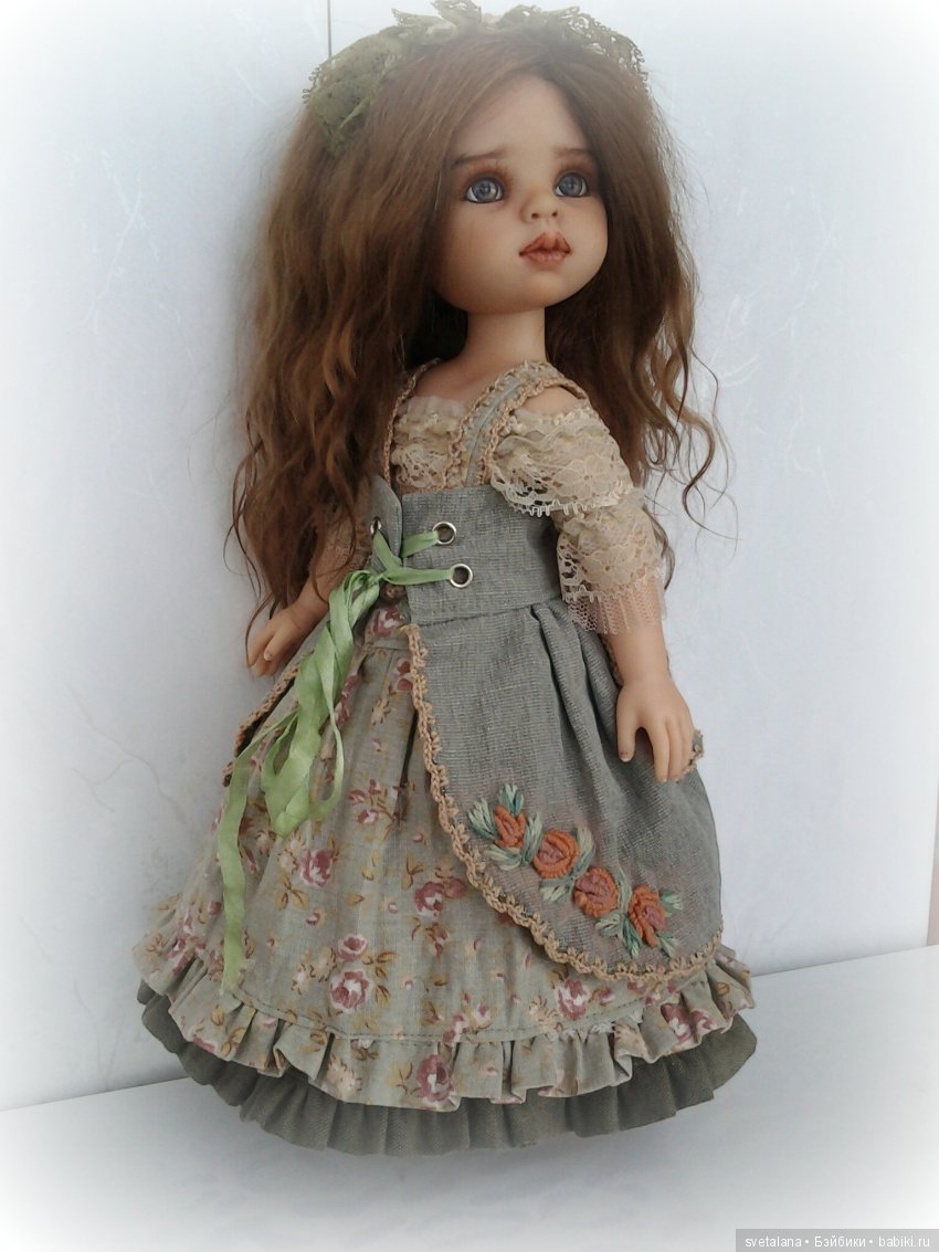 Подружки Вика и Лика.ООАК кукол Паола Рейна (фото 8)